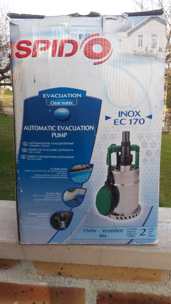 Pompe � eau immerg�e 80 Saint-F�lix (46)