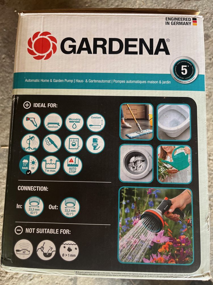 Pompe jardin Gardena mod�le 3500/4E 120 Lanquetot (76)