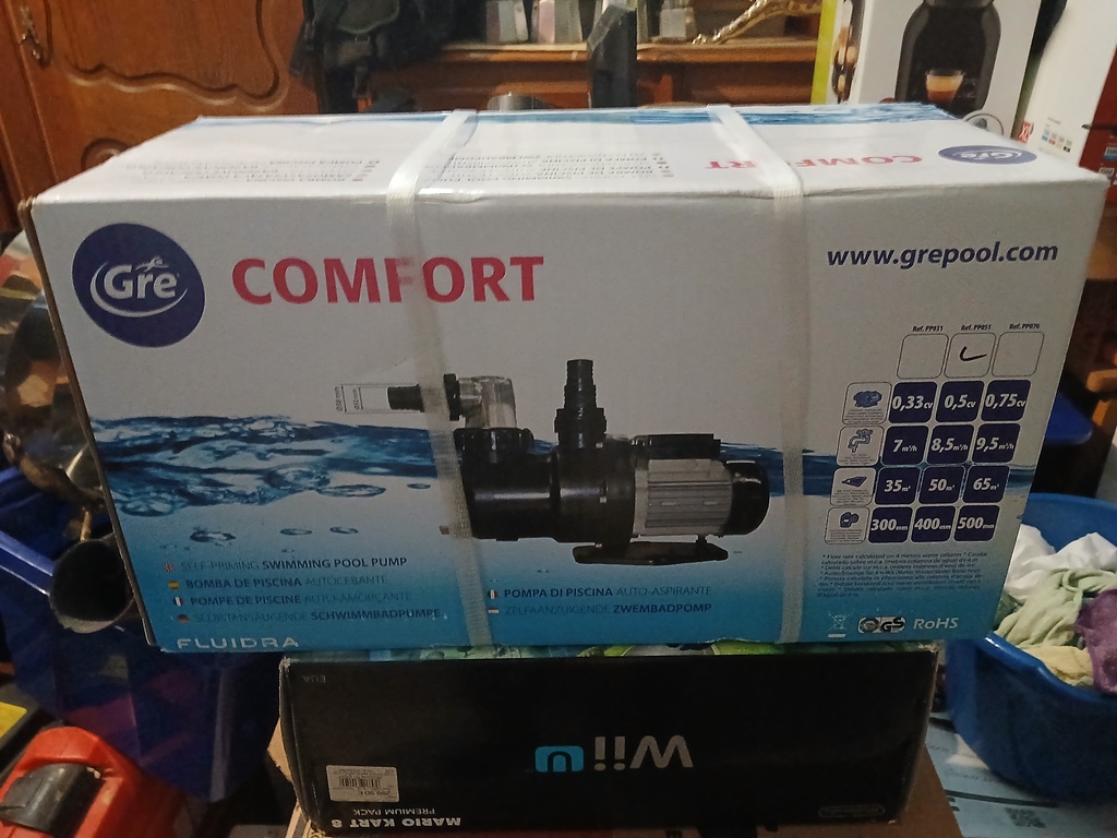 Pompe de piscine Gre Comfort  premium neuve 2cv 220 Al�s (30)