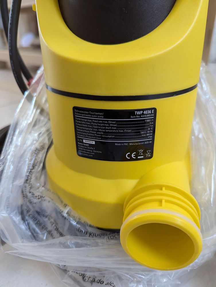 Pompe pour eaux charg�es NEUVE 30 Gigean (34)