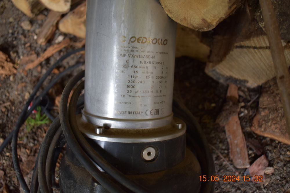 pompe pour vider en inondation toutes sorte d'endroit 250 Saint-M�me-le-Tenu (44)