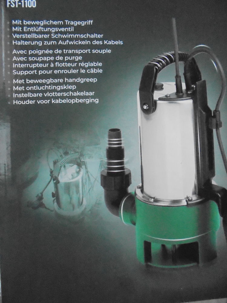Pompe submersible pour eaux us�es neuve 35 Le Thillot (88)