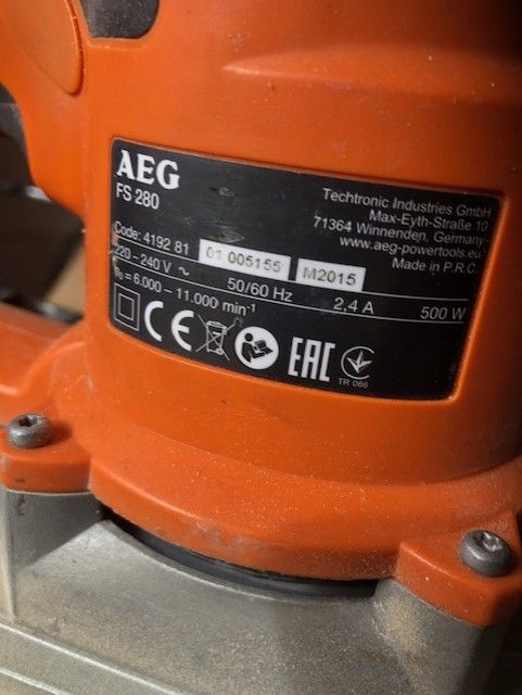 Ponceuse  orbitale vibrante AEG FS 280 80 Saint-Christol-l�s-Al�s (30)