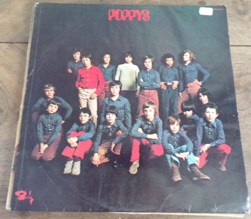 poppys les poppys barclay XBLY 80445 1971 disque 13 Laval (53)