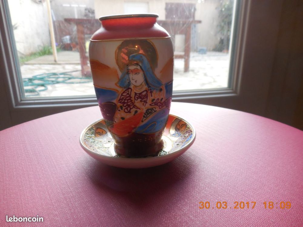 pot porcelaine du japon +assiette 10 S�te (34)