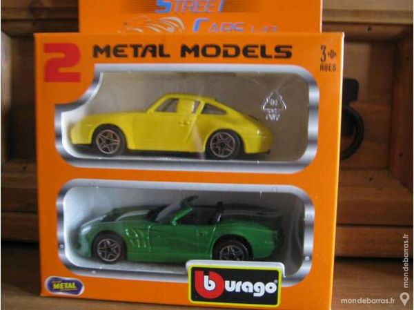 Porche carrera + shelby serie one Burago 1:43 8 Le Bouscat (33)