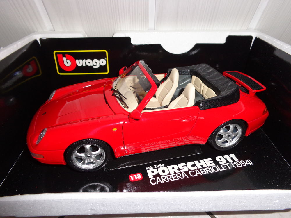 Porsche 911 carrerra cabriolet - 1994 - 1/18 30 Sainte-Marie (35)