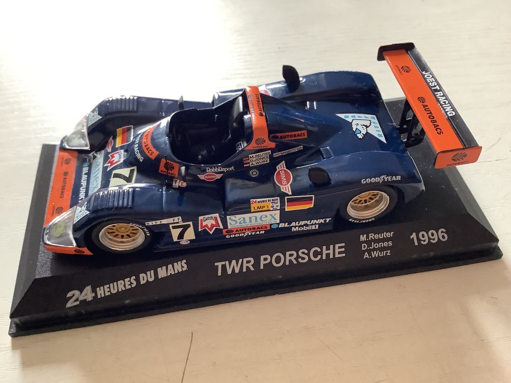 TWR PORSCHE 24H DU MANS 1996 1/43 voiture miniature 10 Al�s (30)