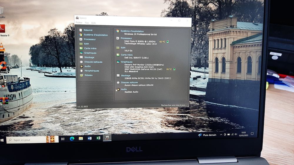 PORTABLE DELL INSPIRON 7580 15 POUCES I5 de 8�me g�n�ration 280 Malakoff (92)