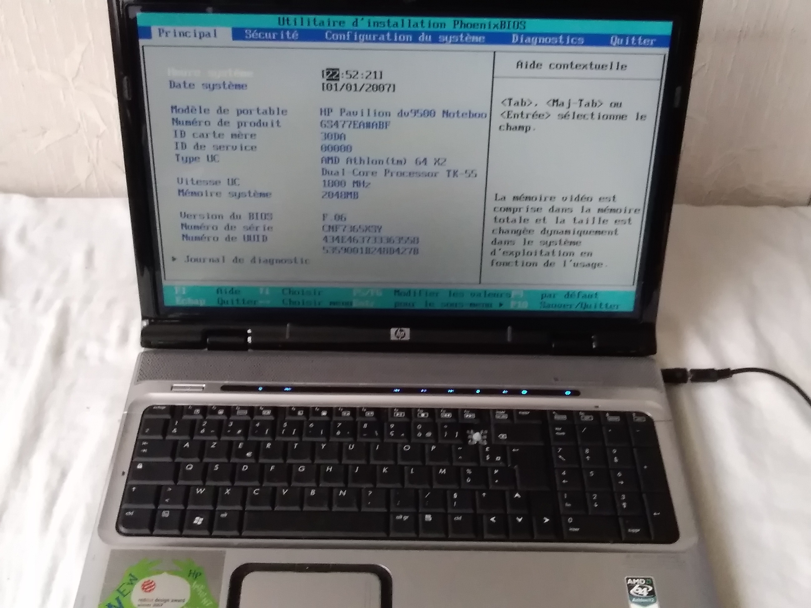 PC Portable HP Pavilion DV 9500 30 Marseille 1 (13)