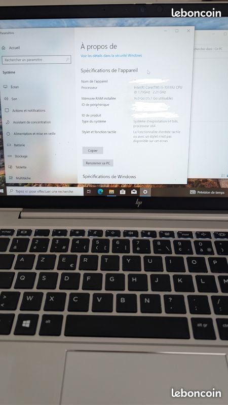 PC portable HP
220 Bordeaux (33)