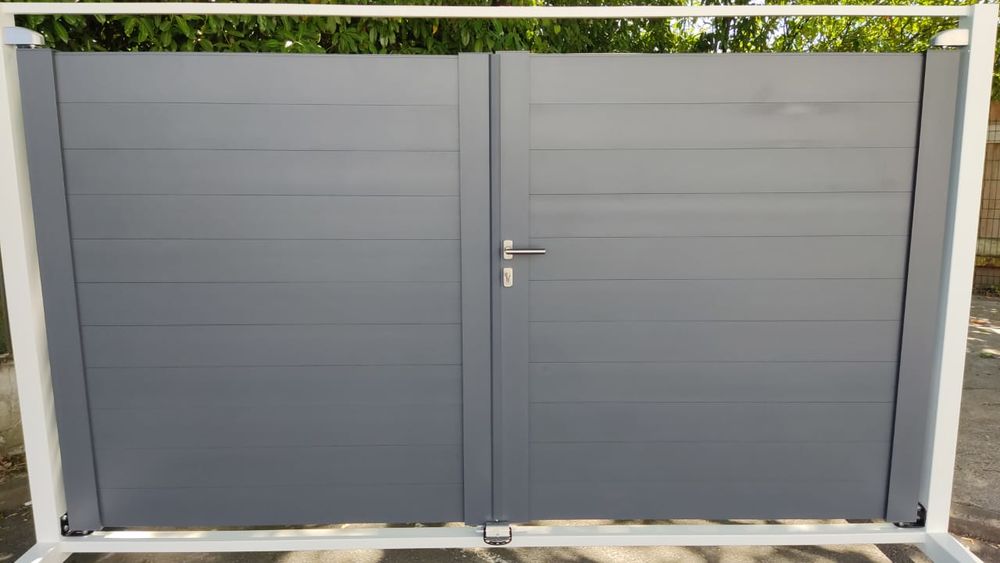 Portail aluminium 1872 Bondoufle (91)