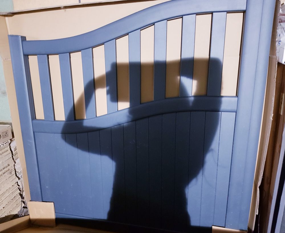 Portail convexe, 2 battants, semi-ajour�, TURIN Alu gris Anthracite. NEUF! 850 �tampes (91)