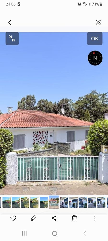 Portail fer forg� 260 Castres (81)