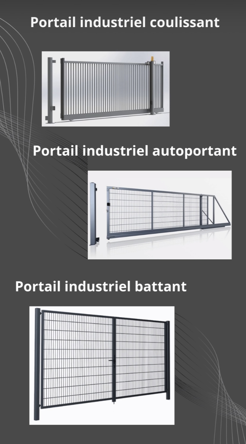 Portail industriel 1550 Bordeaux (33)