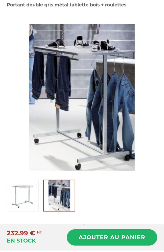 Portant v�tements 60 Ch�tillon (92)