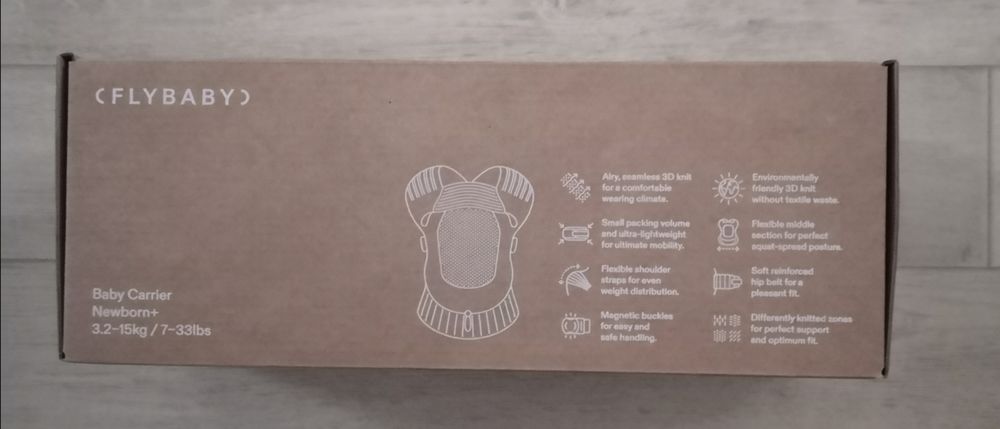 Porte-b�b� Flybaby, couleur: Leo (neuf)  230 T�teghem (59)