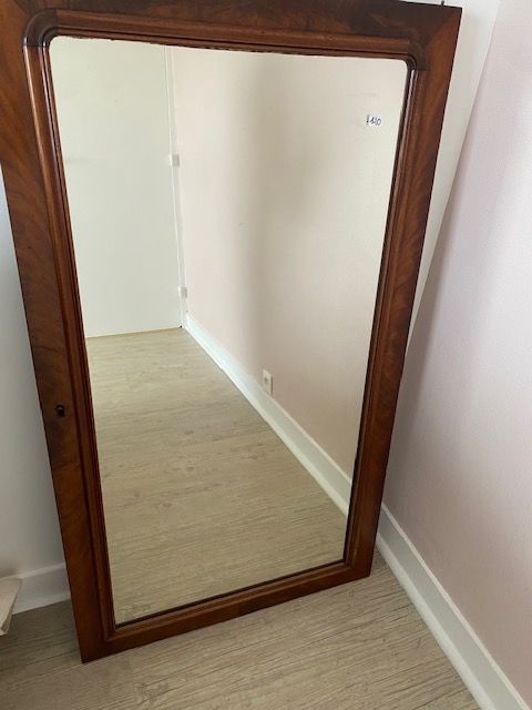 Porte en bois avec miroir 90 Versailles (78)