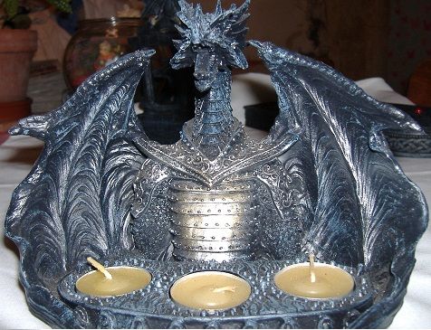 Porte-bougie Dragon - 40 Clermont-Ferrand (63)