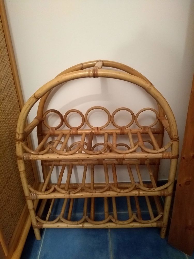 Porte bouteilles en Rotin 85 L'�tang-Bertrand (50)