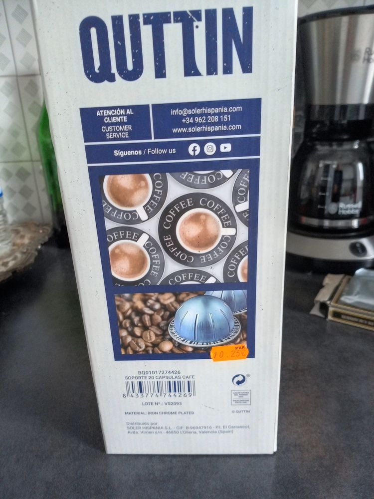 Porte capsules de caf� dolce 20 capsules 5 N�mes (30)