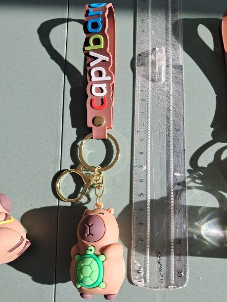 Porte-clés Capybara, Poupée Capybara - Porte-clés Capybara De