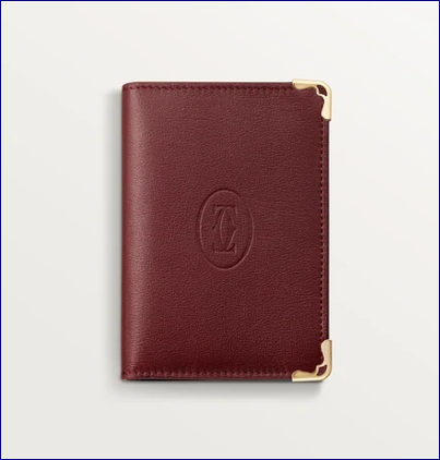 Le porte-cartes Must de Cartier 240 Nice (06)