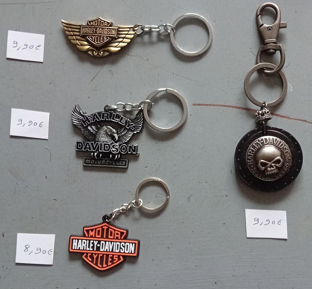 Porte clef et  harley davidson 8 Saint-Brieuc (22)