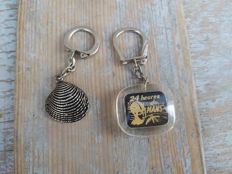 Porte Cl�s Coquille Shell et 24h du Mans Garage Automobile 22 Loches (37)