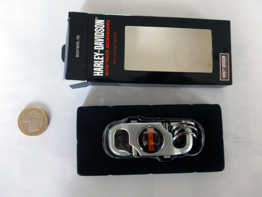 Porte-cl�s Harley-Davidson, logo Bar&Shield 12 Meudon (92)