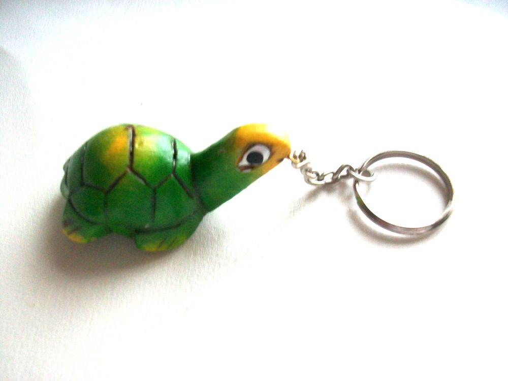 Porte cl�s tortue bijou de sac artisanat 5 Thizy (69)