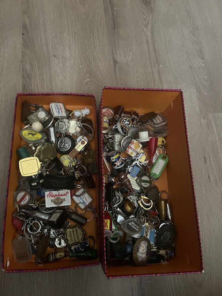 lot de porte-cl�s vintage 20 Paris 19 (75)