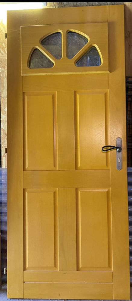 Porte d'entr�e bois avec cadre 100 Santa-Maria-Sich� (20)