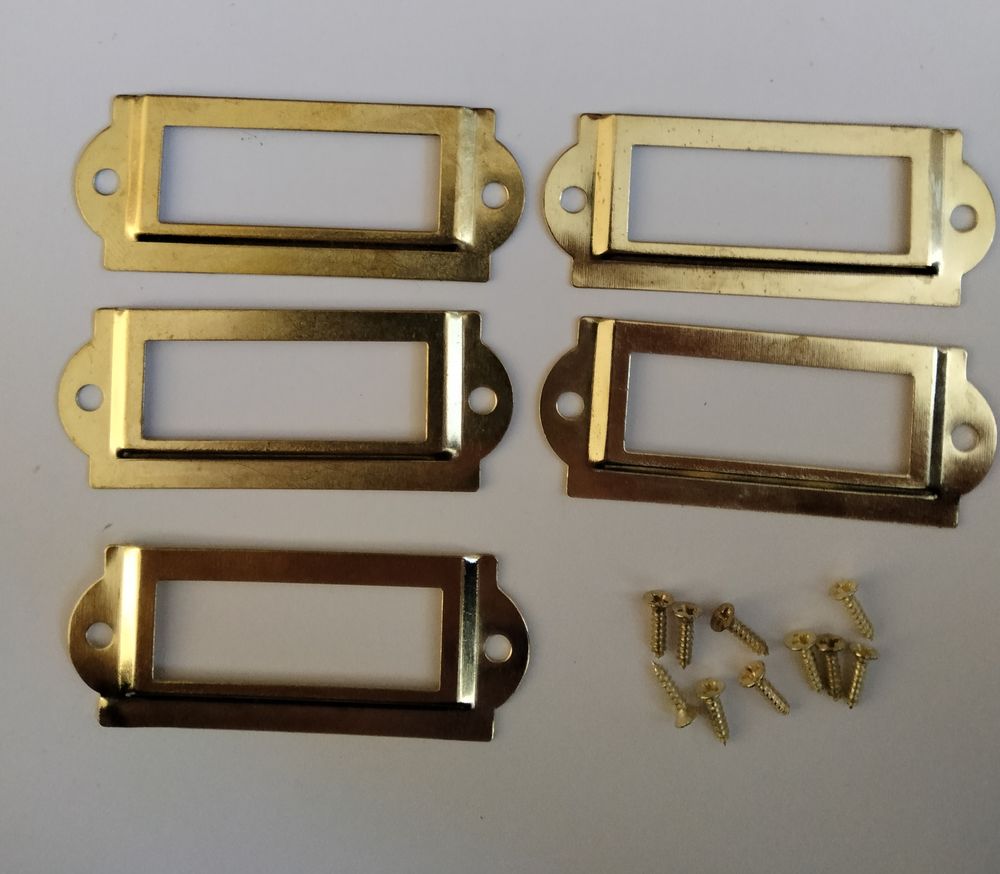 Lot de 5 porte-�tiquette. 10 Vierzon (18)