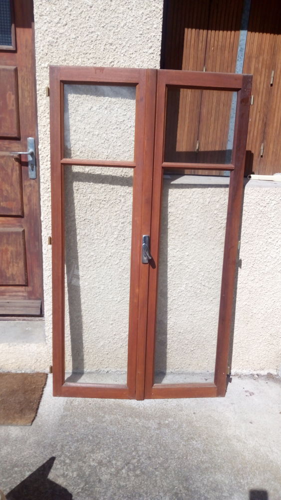 PORTE FEN�TRE en bois simple vitrage sans cadre. 35 Beaux (43)
