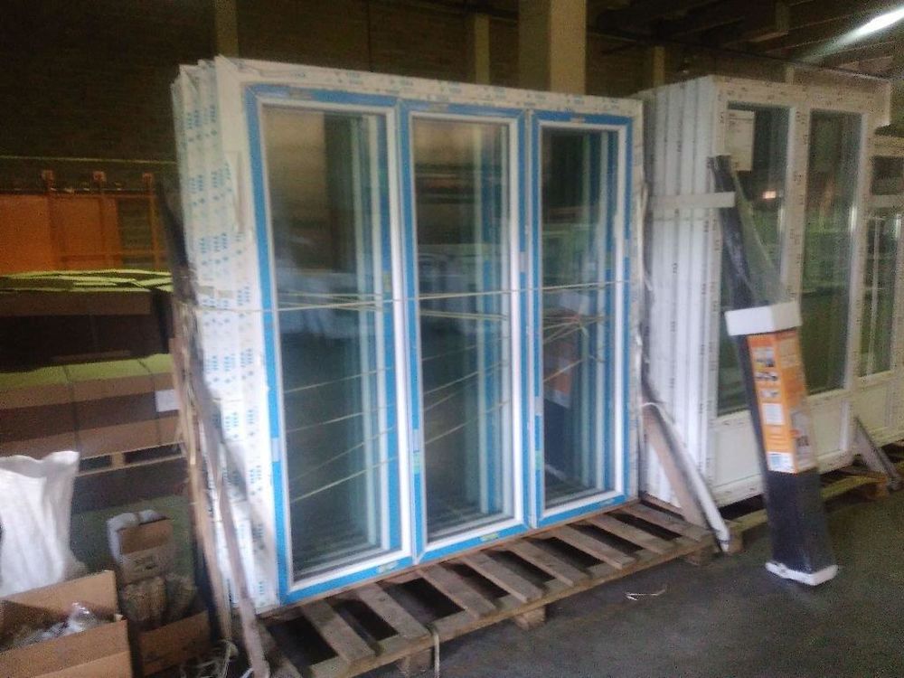 Porte-Fen�tre 3 vantaux pvc blanc 360 Reims (51)