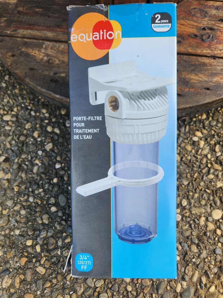 Porte-filtre pour traitement de l'eau 15 Chagny (71)