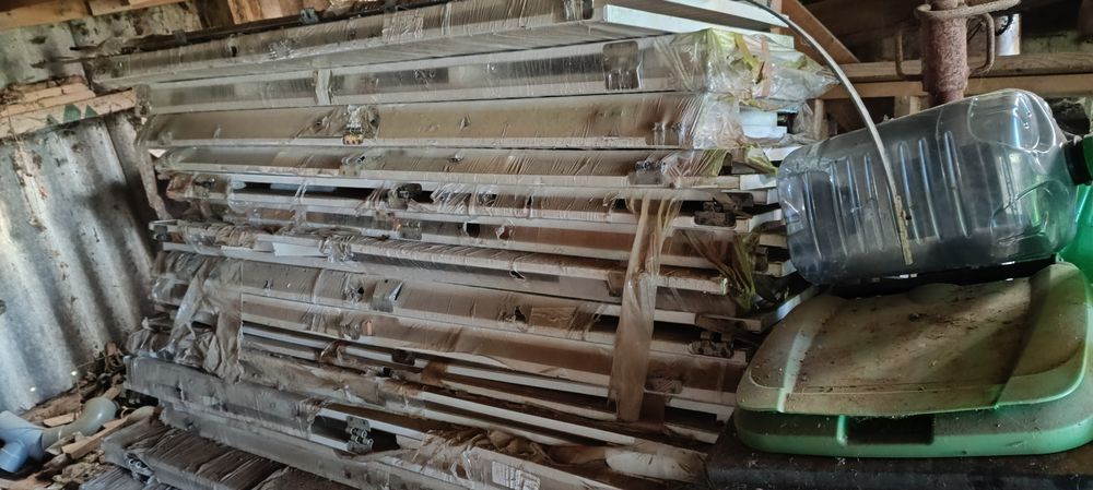 Porte de garage � battants pvc 350 Quistinic (56)