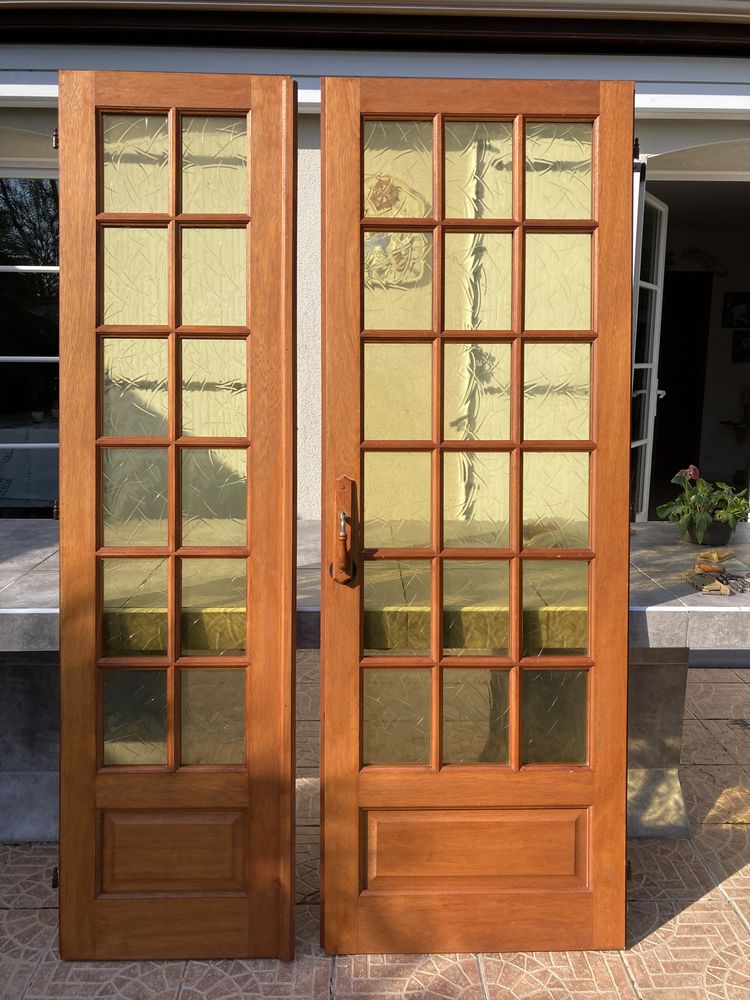 porte int�rieure  bois et petits carreaux 45 Clavette (17)