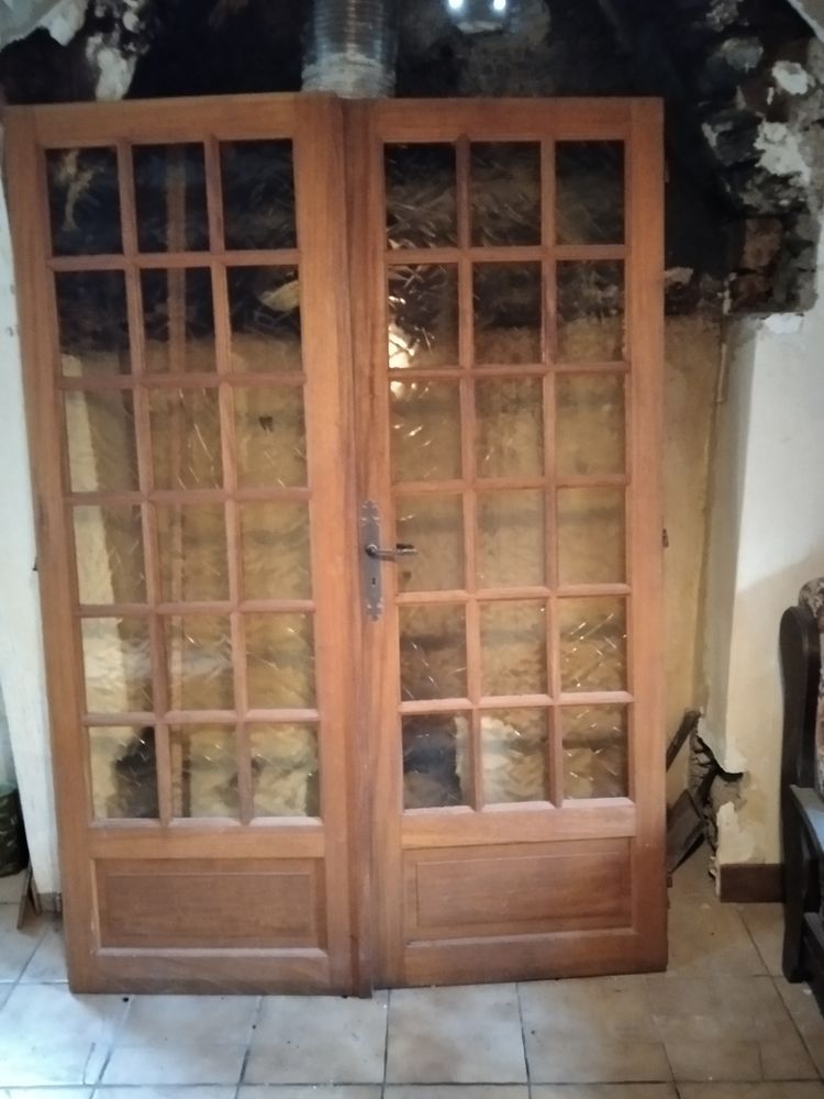 porte interieure vitr�e 1.40*2.15 m avec le cadre 120 Aureilhan (65)