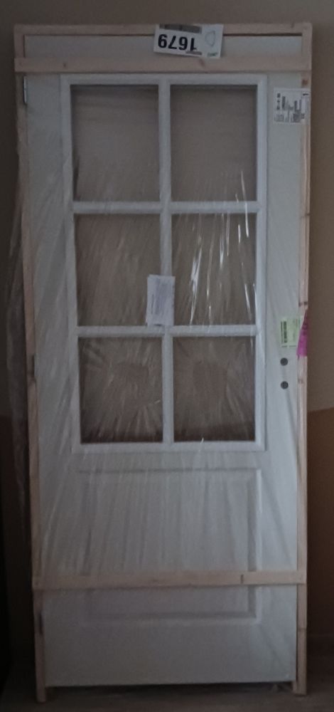 PORTE INTERIEURE A VITRER 6 CARREAUX 100 Montauban-de-Picardie (80)