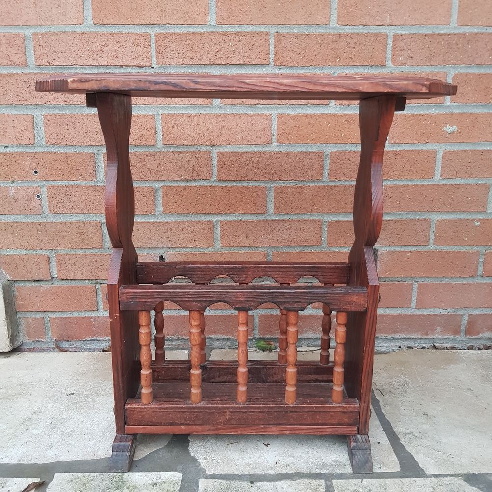 Porte journaux en bois rustique 25 Leers (59)