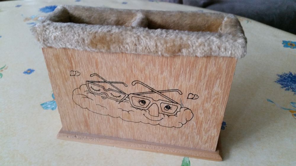 Porte lunettes vintage en bois 30 Paris 13 (75)