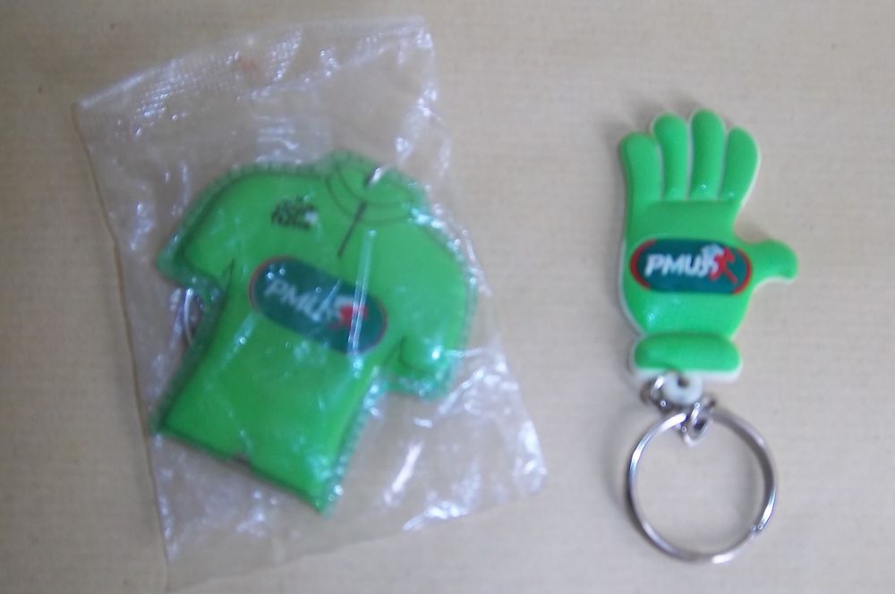 Porte cl� PMU maillot tour de France et main 2 Colombier-Fontaine (25)