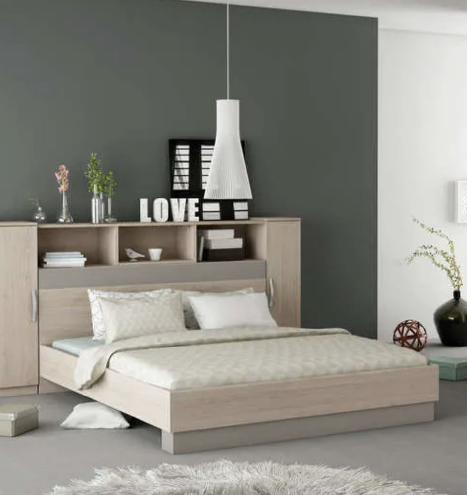 Porte manteau, lit 160x190 et miroir 100 Douai (59)