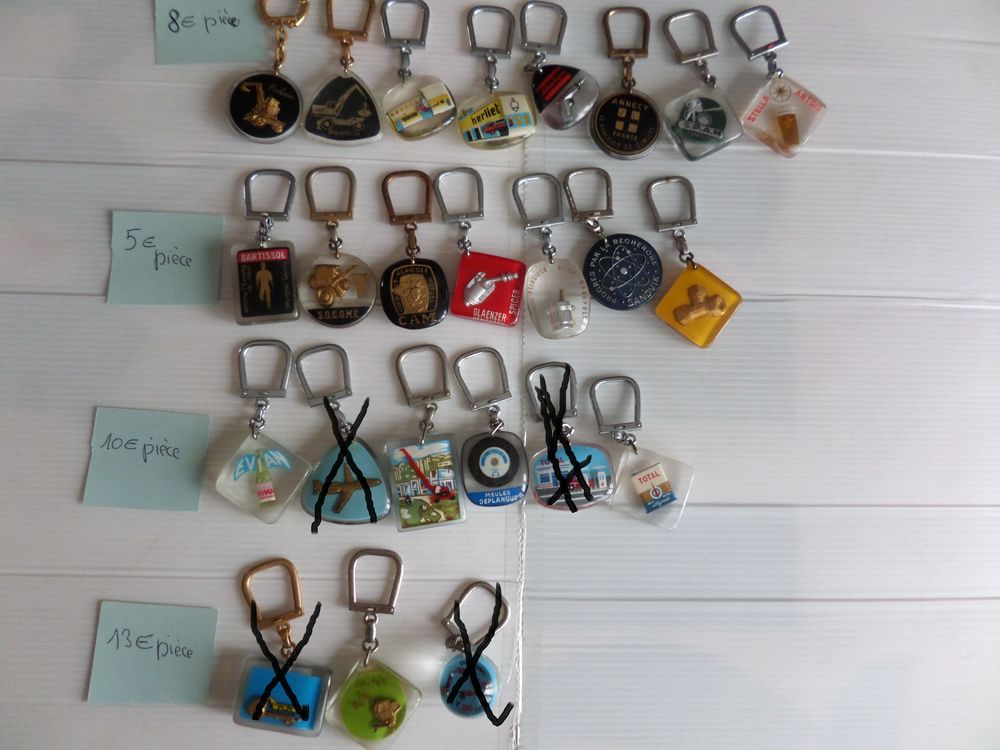 Porte cl� de marque bourbon et augis � prix divers ( envoi p 5 Nogent-sur-Oise (60)