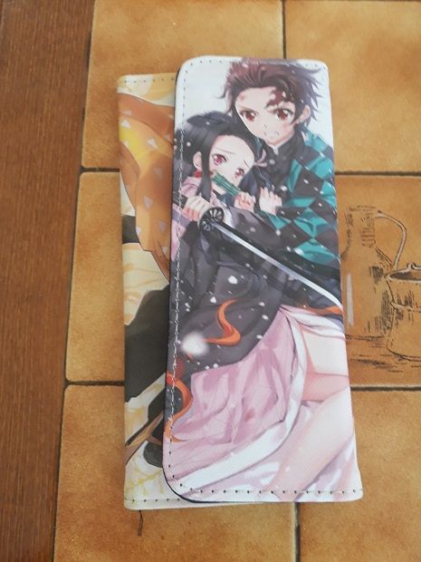 Porte-monnaie feuille Demon Slayer manga japon anime s�rie T 11 F�ves (57)