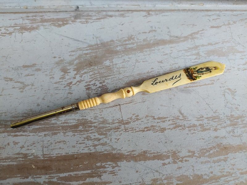 Porte Plume Souvenir de Lourdes Loupe de Stanhope Photograph 18 Loches (37)