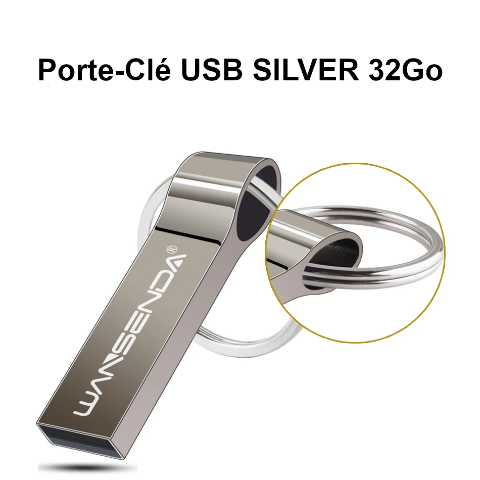 Porte-Clé USB SILVER 32Go 10 Paris 14 (75)
