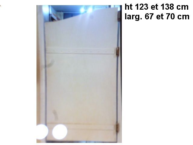 PORTE type saloon en bois plein - 10 �   - vendu 10 Martigues (13)